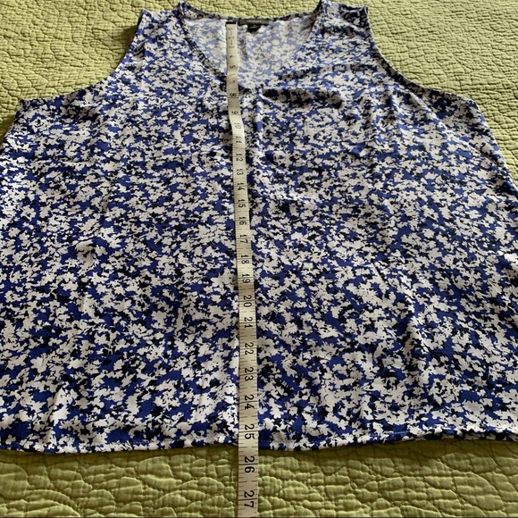 Halogen V-Neck Sleeveless Top * XL - Picture 6 of 11